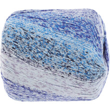Hand Crochet Cotton Yarn Gradient Colors, Thick Thread for Knitting Scarves and Blankets, 436Ft Roll