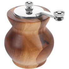 Handbetriebene Pfeffermühle, Gewürzmühle, einstellbare Mahlgenauigkeit