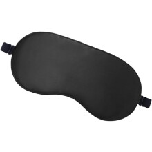 Schlafmaske aus Seide, doppelseitig, mit elastischem Band, ideal zum Schlafen und für Reisen.