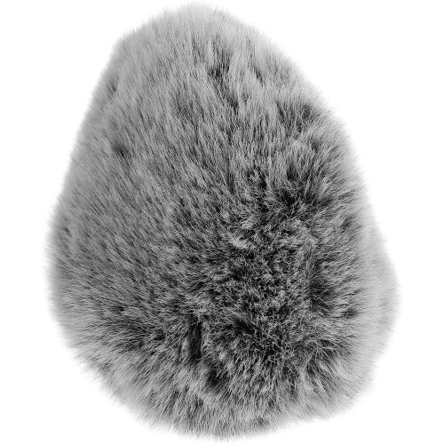 Furry Windscreen Microphone Muff Soft Comfortable Artificial Fur Wind Cover Audio Recordings Outdoor Use
