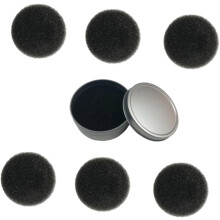 Reinigungsschwamm-Set für Make-up-Pinsel, trocken trocknend, wiederverwendbar, für unterwegs