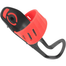 Abnehmbarer roter Silikon-Fahrradflaschenhalter für Mountainbikes