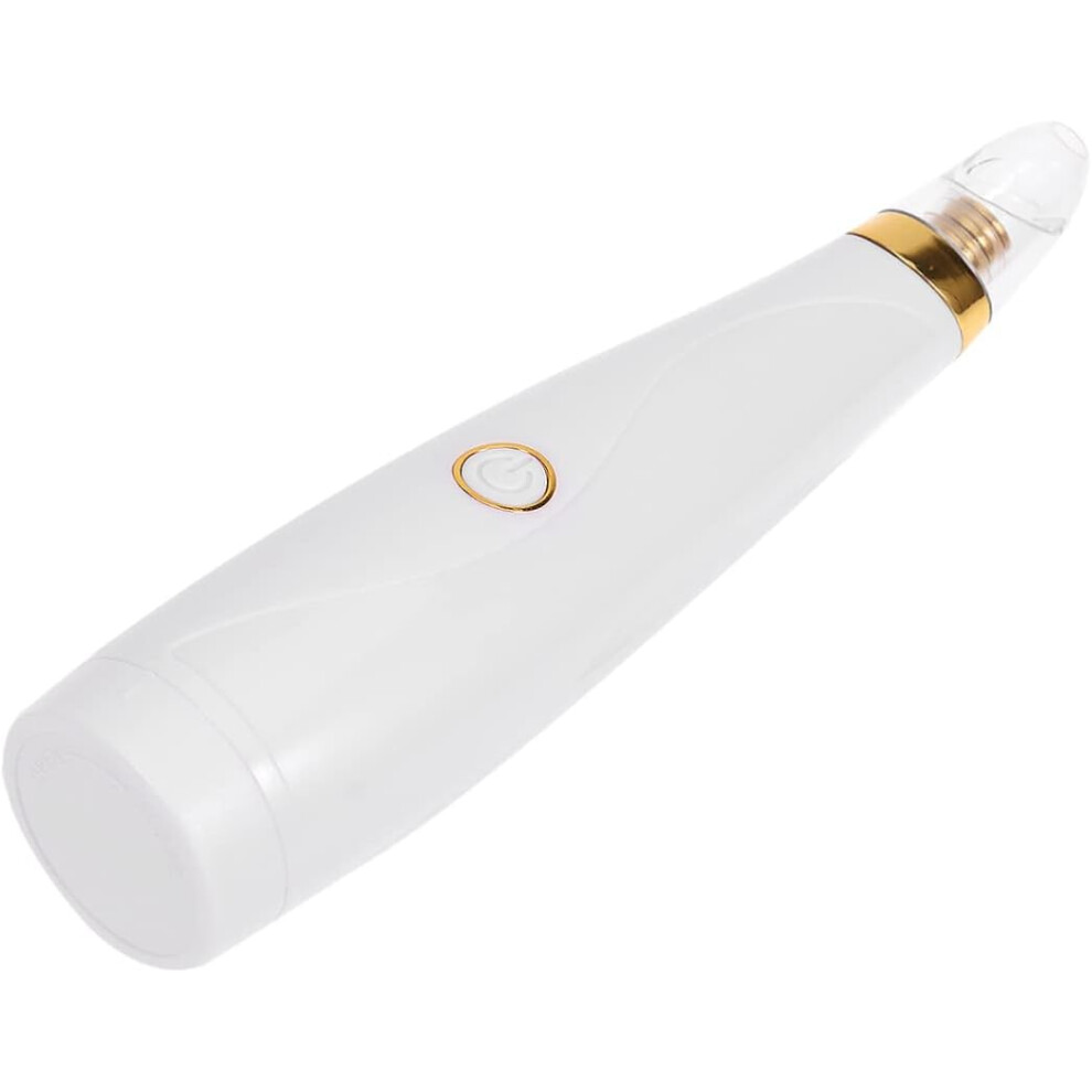 Hkhbjs White Electric Pore Cleaner Blackhead Remover Skin Care Instrument Beauty Tool For Lady Facial Cleansing Device