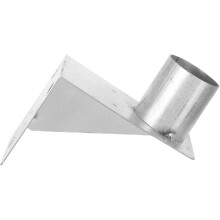 Wall-Mounted Steel Bracket for 45Cm and 60Cm Wide-Angle Convex Traffic Mirrors