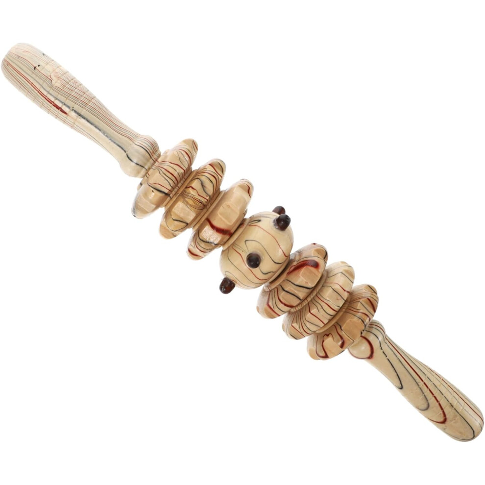 Hkhbjs Wooden Massage Roller For Belly Massager Multi Functional Health Preserving Massager