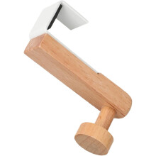 Türhaken, rustikales Eisen-Holz-Material, robust, vielseitig einsetzbar