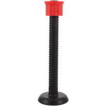 Barra di ricambio per kettlebell con base e dado 25,5x8 cm, asta di collegamento per manubri, attrezzatura per allenamento a casa per la forza