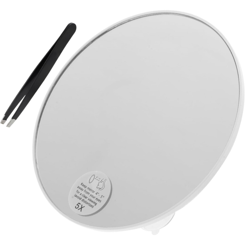 Hkhbjs Compact Makeup Mirror Magnification Travel Mirror For Bathroom Vanity Suction Cup For Go Use