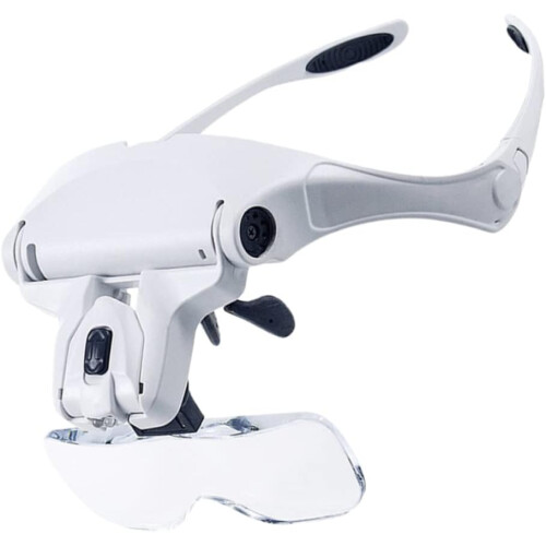 Led Magnifying Glasses with Replaceable Lenses for Close Inspection Lightweight and Functional