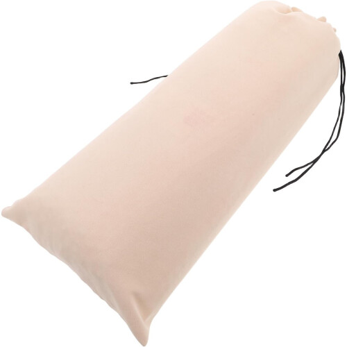 Sac de rangement léger en flanelle avec fermeture à cordon