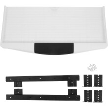 Ausziehbare Tastaturablage aus ABS-Kunststoff, 27 cm breite Gleitschiene