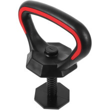 Nastavitelná rukojeť kettlebellu, robustní tyč a základna kettlebellu, vhodná pro fitness gripy