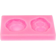 Silikon-Schokoladenform in Spiegeleiform, DIY-Fondantform, leicht zu lösen, antihaftbeschichtet