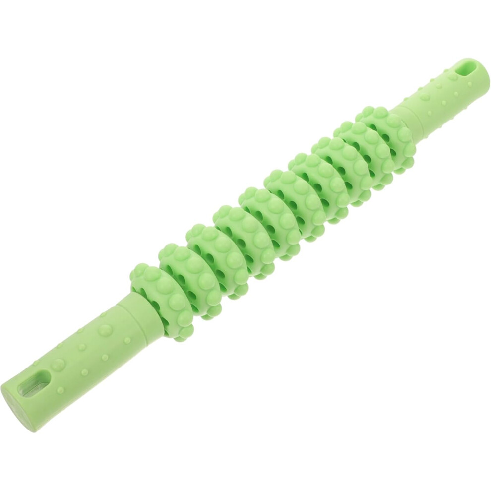Hkhbjs Leg Massager Roller Handheld Calf Muscle Massager Stick Wheel Rolling Points Ergonomic Portable Design