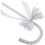 Arco muletas traje prop bowknot walking stick para mulheres 1