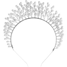 noiva dama de noiva coroa coroa casamento cabelo noiva chapéu decorações casamento festa bandas