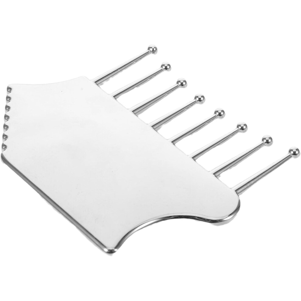 Hkhbjs Metal Facial Scraping Massage Tools Guasha Board For Skin Care Scalp Applicator Comb