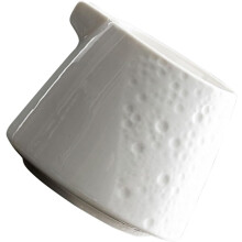 Mini pichet en céramique 225 ml, blanc, surface lisse, facile à nettoyer, distributeur de lait et de café pour la cuisine et la salle à manger