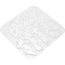 Molde de silicona DIY para anillo marcapáginas de pulgar, molde separador de páginas de resina epoxi cristalina