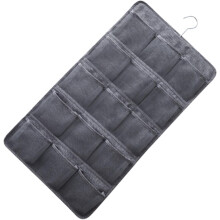 Saco pendurado de roupa interior de lado duplo feito de pano Oxford resistente para calças e roupa interior