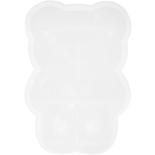 DIY-Silikonform für Bärenornamente zur Weihnachtsdekoration, robuste und praktische Form für Bären mit großer Nase