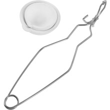 3-teiliges Set kleiner Keramiktiegel mit Schmelzschalen und langer Zange zum Schmelzen von Gold, Silber und Kupfer