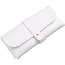 Handgefertigtes Brillenetui aus PVC-Leder für Sonnenbrillen, Schutzhülle aus PVC-Leder