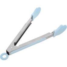 Mini-Silikonzange, kleine Lebensmittelzange, 23 cm, handförmig, hitzebeständig