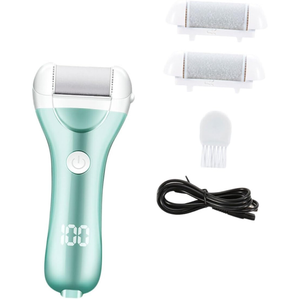 Hkhbjs Blue/Green Callus Remover Kit Foot Care Tool Pedicure Callus Remover Electric Foot Grinder Dead Skin Exfoliator Massager