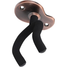 Guitar Wall Mount Hanger for Ukulele and Violin with Universal Holder Rack for Music Room and Studio