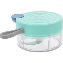 Manual alho triturador Mini comida triturador 180ml Abs PC material bela aparência