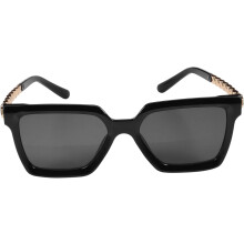 Ochelari de soare cu tâmple metalice pentru vară, plajă, ochelari de soare decorativi la modă pentru petreceri în aer liber, pentru look