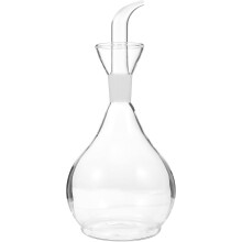 Glassausflaske-oljedispenser for kjøkkenbruk, stor kapasitet, varmebestandig glasskrydderkanne