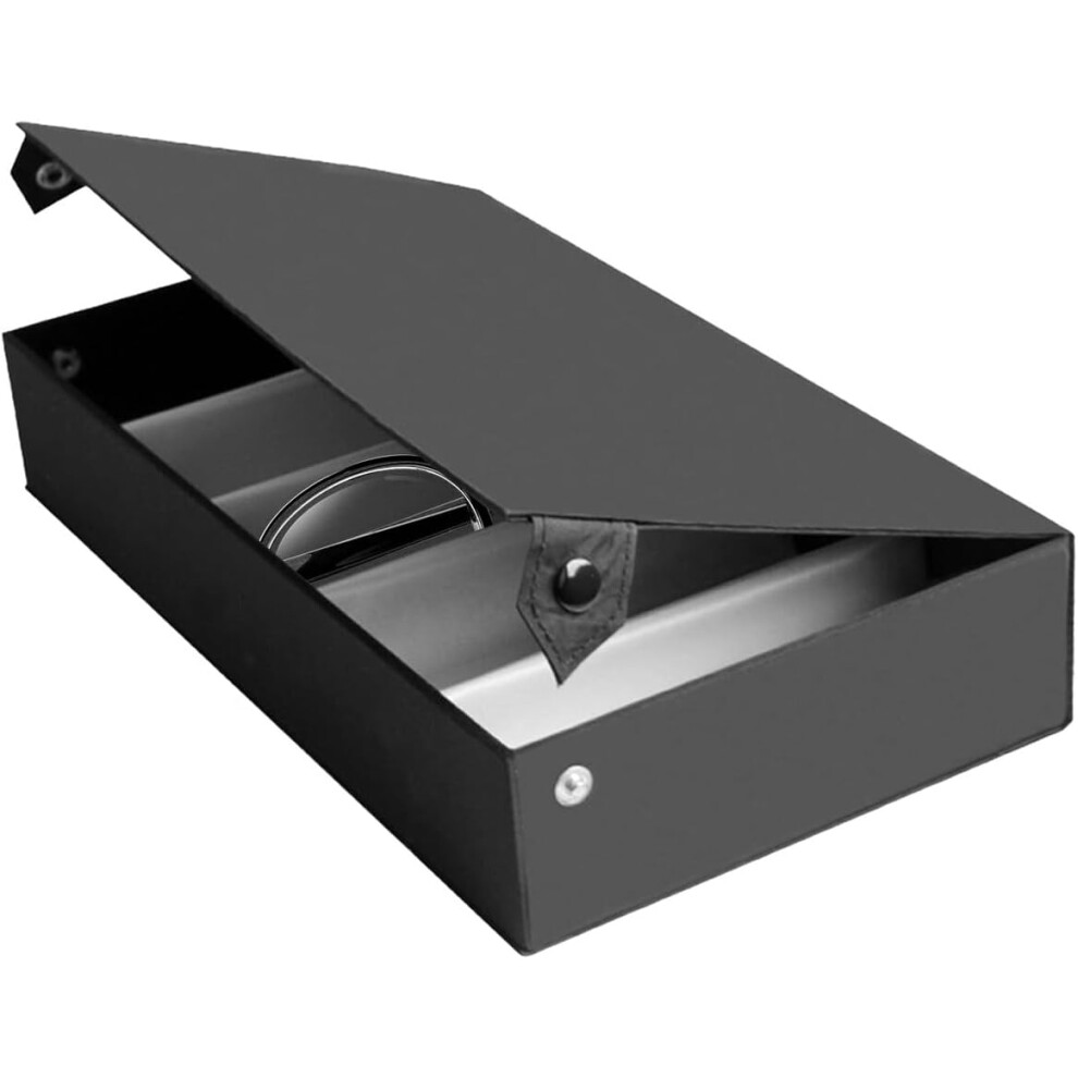 Hkhbjs Sunglasses Display Box For Eyeglasses Organizer Glasses Storage Case Leather Cover