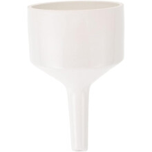 Funil de filtragem do laboratório do filtro de Buchner de cerâmica para a superfície porosa das experiências químicas