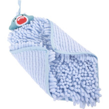 Atmungsaktives, hängendes Chenille-Handtuch für Küche und Bad, wasserabsorbierend
