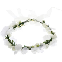 Haarband mit künstlichem Girlanden-Motiv, naturgetreuer Kranz, ideal für Strandurlaub, floraler Haarschmuck