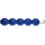 Set di 5 custodie elastiche in silicone blu per palline da golf. 1