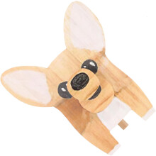 Brillenhalter aus Holz in Tierform mit Tiermotiv für Vitrinen und Schreibtische