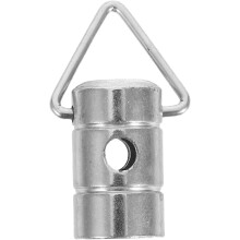 Gitarrengurt-Karabinerhaken aus Metall, stilvoll, elegant, einfach, schnelle Befestigung, silberfarbenes Zubehör für Banjo und Gitarre