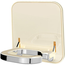 Wandmontierter Haartrocknerhalter, selbstklebender Haartrockner-Organizer fürs Badezimmer