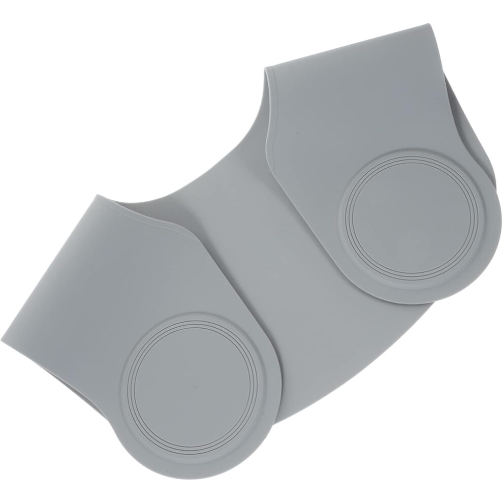 Hkhbjs Grey Breakage Shawl Hair Cutting Guide Salon Mats For Hair Stylist Barber Mat Cape For Adults