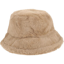 Dicker Plüsch-Bucket-Hat für Damen, ideal für Strand, Reisen, Wandern, Outdoor-Aktivitäten, Sommer, Angeln, Kaffee
