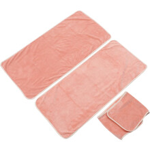 Super Spa Handtuchset: Badetuch, Turban, Haarwickel für Spa und Sauna