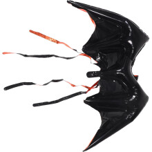 Halloween-Fledermausflügel-Folienballon und sicherer Sitz für bequemen Tragekomfort, gruselige Vampirdekoration