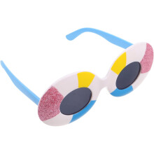 Lunettes hawaĂŻennes amusantes, accessoires de fĂŞte tropicale pour la plage et la piscine, lunettes de soleil fantaisie