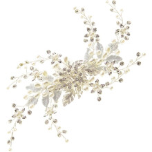 Chic Women's Headpiece Rhinestone Flower Bridal Headdress Hair Decorations for Wedding