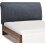 Elastischer Kopfteilbezug, minimalistisches Design, dehnbares Polyestergewebe 1