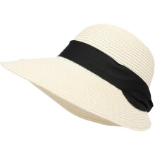 Large Straw Hat Wide Brimmed Hat Fashionable Straw Design Lightweight Comfortable Outdoor Activities