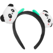 Cartoon Panda Headband Cute Animal Hair Band Panda Shaped Party Headdress Dress up Party Decor